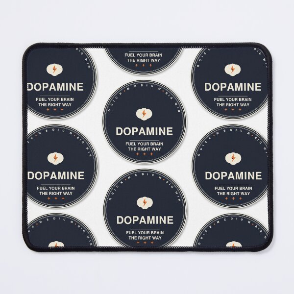 Item preview, Dopamine Menu Sticker | ADHD Retro Badge Decal - Fuel Your Brain designed and sold by mryan78.