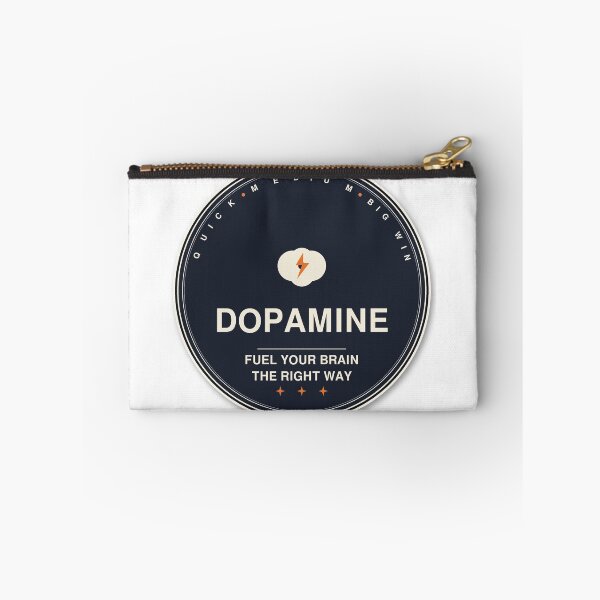 Item preview, Dopamine Menu Sticker | ADHD Retro Badge Decal - Fuel Your Brain designed and sold by mryan78.