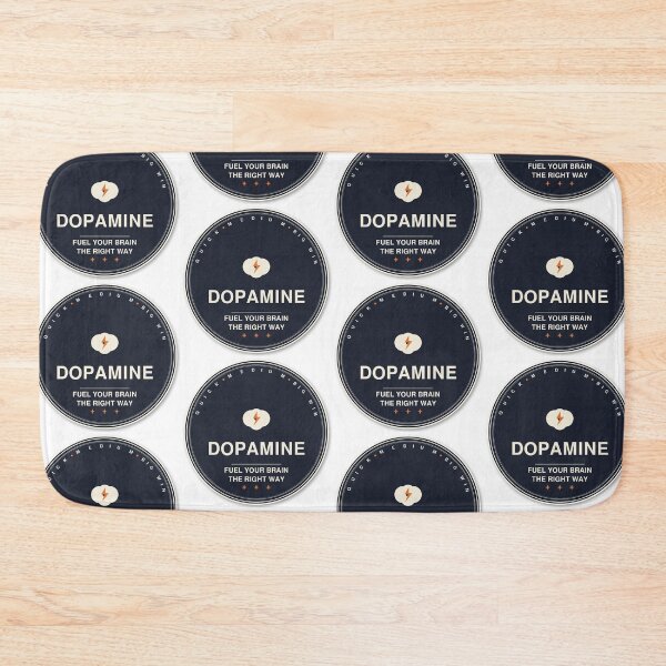 Item preview, Dopamine Menu Sticker | ADHD Retro Badge Decal - Fuel Your Brain designed and sold by mryan78.
