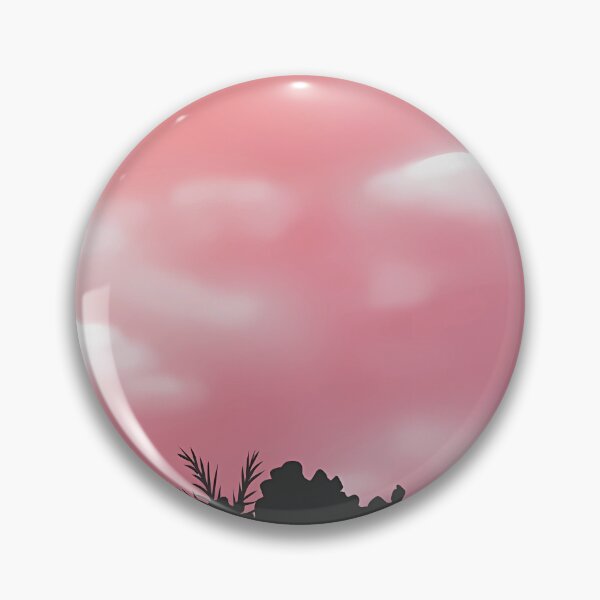 Item preview, Aesthetic Pink Pastel Stepwell Architecture Sunset Landscape designed and sold by apalnav.