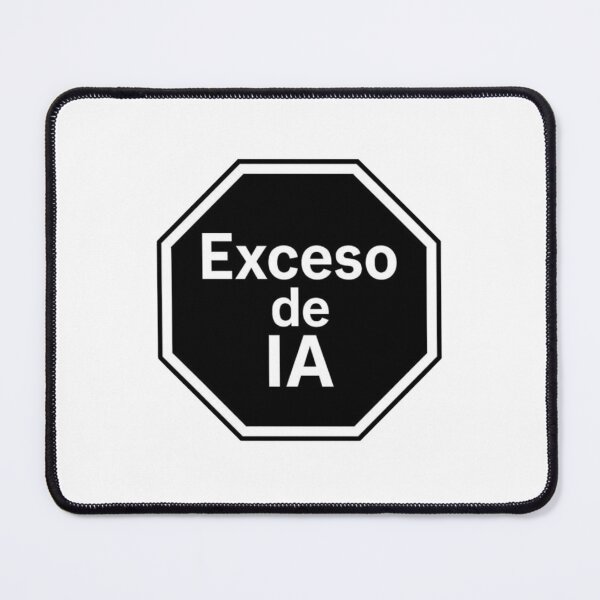 Item preview, Warning Sign Chart: AI Overload designed and sold by conamor-bymel.