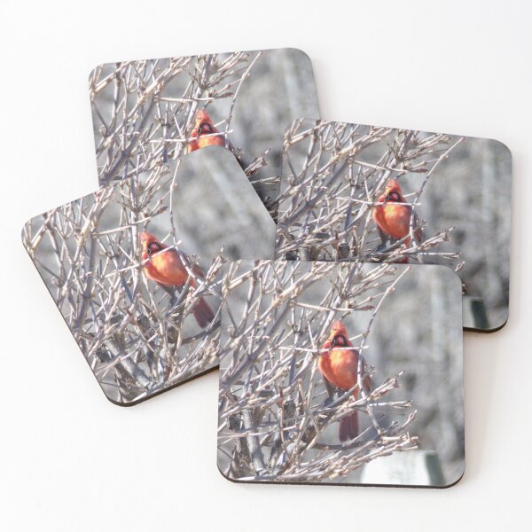 Item preview, Winter Cardinal designed and sold by SquaresArt.