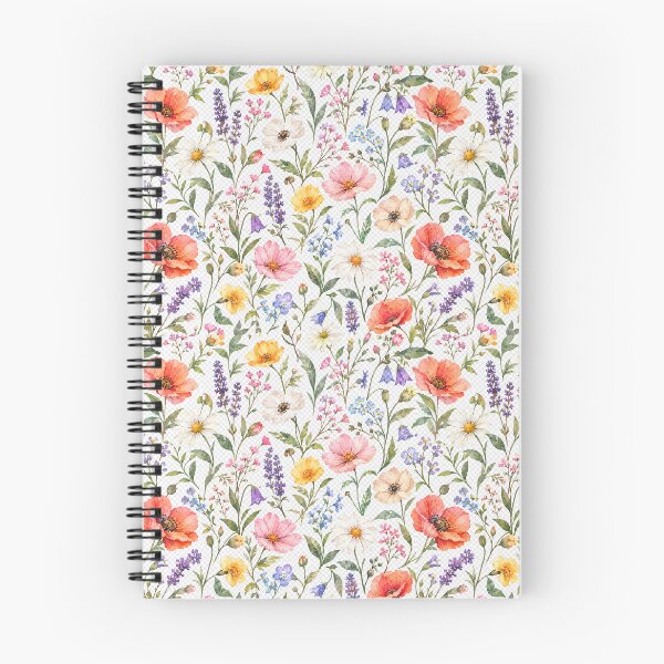 Item preview, Wildflower Watercolor Botanical Seamless Pattern designed and sold by Gemaart.