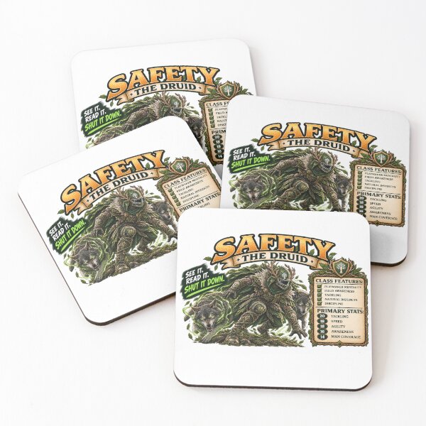 Item preview, Safety — The Druid designed and sold by Fantasy Football Company.