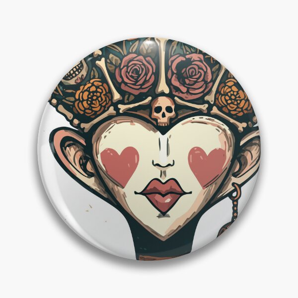 Item preview, Catrina Bone Crown | Vintage Day of the Dead Tarot Art designed and sold by  Ojo de Lilith.