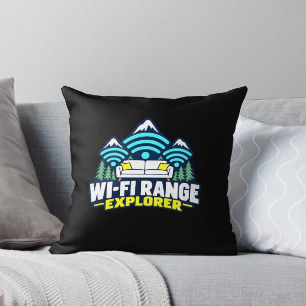 Item preview, Funny Wi-Fi Range Explorer Mountain Humor Art designed and sold by elderberry.