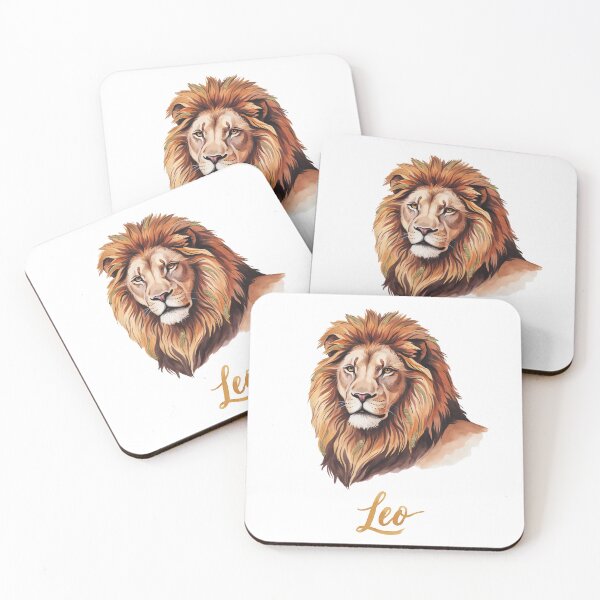 Item preview, Watercolor lion leo designed and sold by ReneeW7.