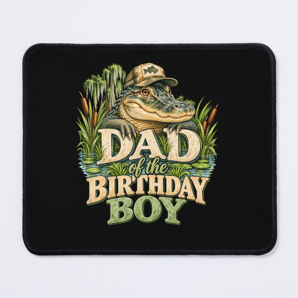 Item preview, Bayou Dad Of The Birthday Boy Alligator On The Bayou Swamp designed and sold by snailslowdance.