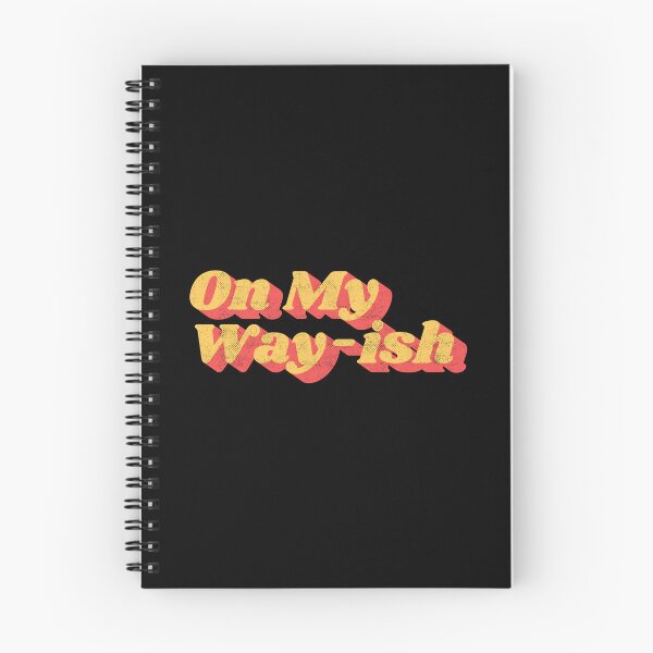 Item preview, On My Way-ish Funny Sarcastic Quote Retro Groovy 70s Vintage Aesthetic Distressed Typography designed and sold by Chonkz.