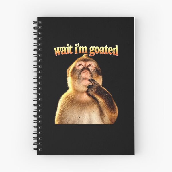 Item preview, Funny Wait I'm Goated Monkey Joke designed and sold by elderberry.