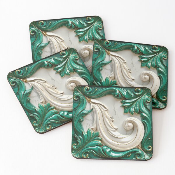 Item preview, Sculptural Jade with Gold Enamel designed and sold by Vicky Brago-Mitchell®.
