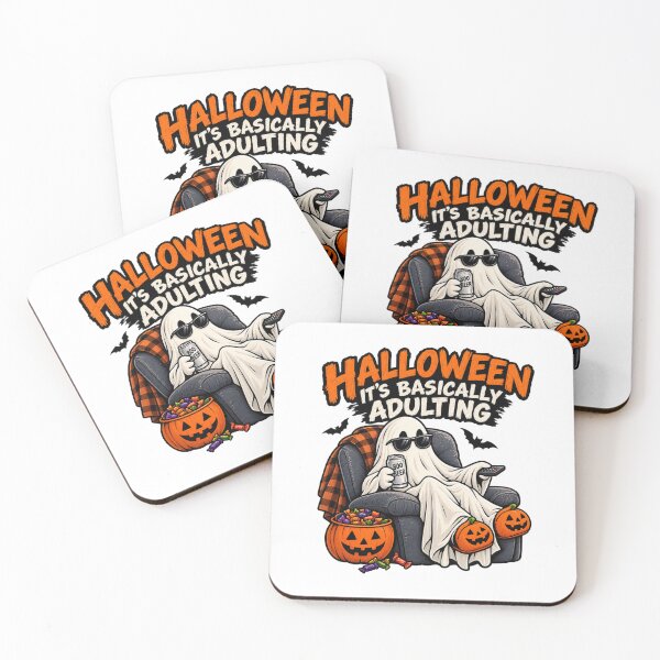 Item preview, Halloween — It's Basically Adulting designed and sold by Fantasy Football Company.