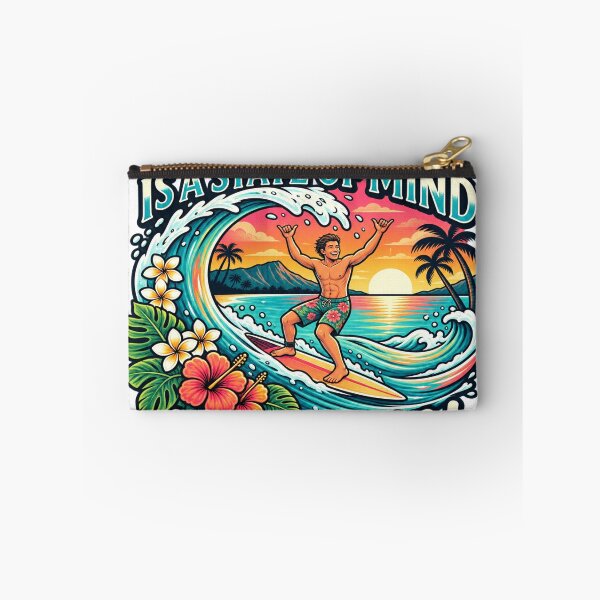 Item preview, Aloha State of Mind Hawaiian Vibes Only Surfing designed and sold by MAJCO-ART.