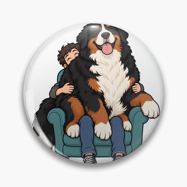Item preview, Bernese Mountain Dog Who Thinks He Is A Lap Dog designed and sold by eignvalue.