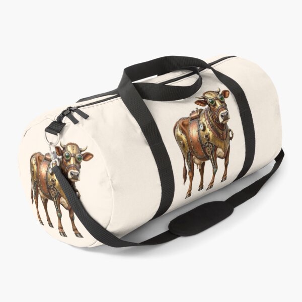 Item preview, Steampunk Cow – Mechanical Cow with Brass Armor and Goggles designed and sold by SweetLilith.