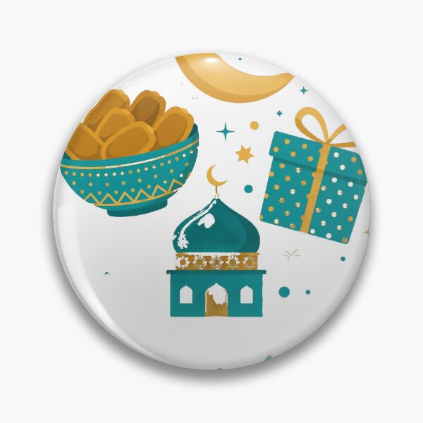 Item preview, Eid Saeed Happy Eid | Eid Mubarak Crescent Gift Sticker Art designed and sold by Neshmi.