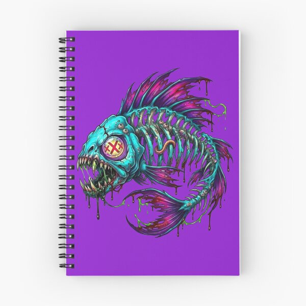 Item preview, skull fish designed and sold by pksart1.