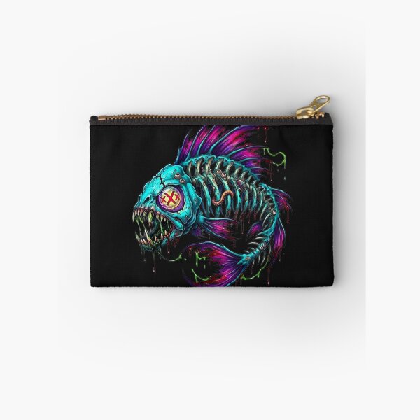 Item preview, skull fish designed and sold by pksart1.