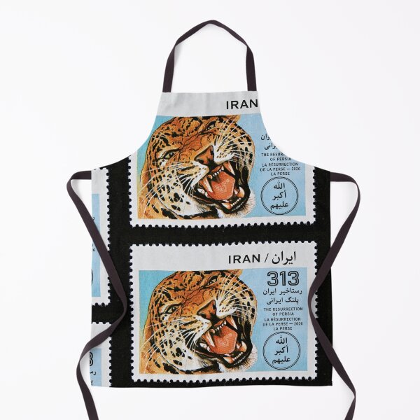 Item preview, Wildcat Iran Stamp Series 313 #19 designed and sold by éléphant noir.