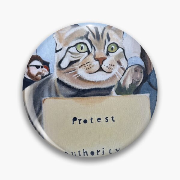 Artikelvorschau, Protestkatze entworfen und verkauft von ReneeLorenze.