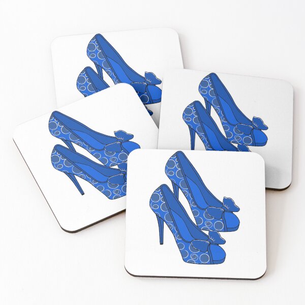 Item preview, Blue High Heels designed and sold by Sartoris Art.