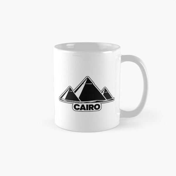Item preview, Cairo Pyramids of Giza Landmark Silhouette Souvenir Design designed and sold by Kenzie & Co.