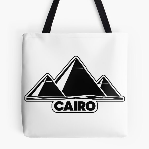 Item preview, Cairo Pyramids of Giza Landmark Silhouette Souvenir Design designed and sold by Kenzie & Co.