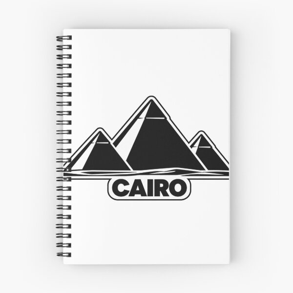 Item preview, Cairo Pyramids of Giza Landmark Silhouette Souvenir Design designed and sold by Kenzie & Co.
