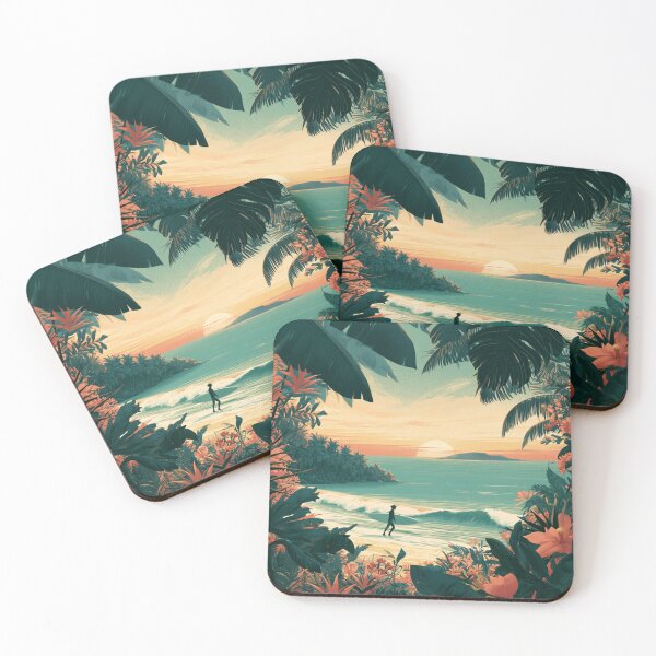 Item preview, Sunrise Surfer designed and sold by bubblyrainbow.