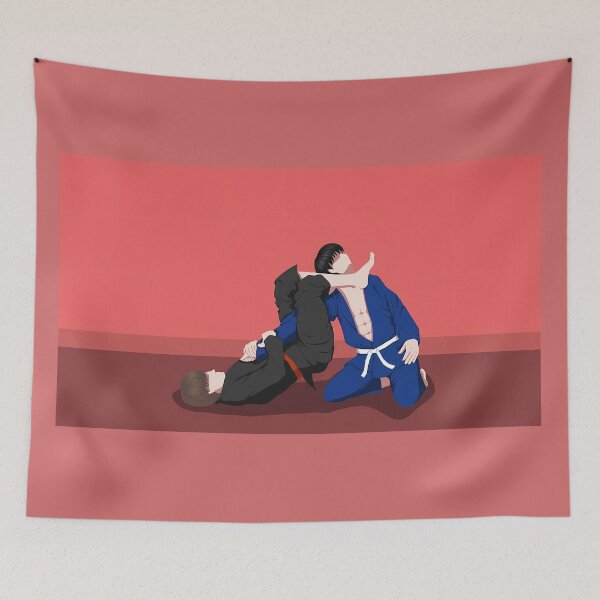 Item preview, Minimalist Brazilian Jiu Jitsu BJJ Armbar Martial Arts Digital Art designed and sold by apalnav.