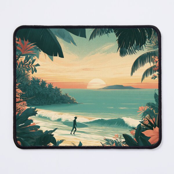 Item preview, Sunrise Surfer designed and sold by bubblyrainbow.