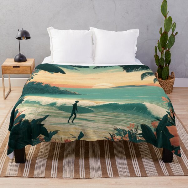 Item preview, Sunrise Surfer designed and sold by bubblyrainbow.