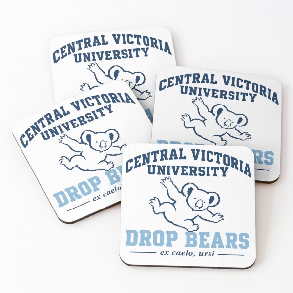 Item preview, Central Victoria University Drop Bears designed and sold by RevFreakHorse.