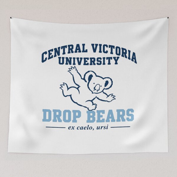 Item preview, Central Victoria University Drop Bears designed and sold by RevFreakHorse.