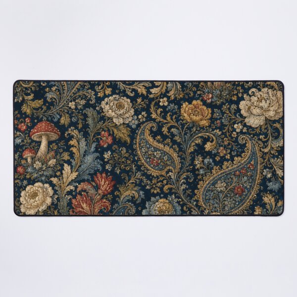 Item preview, Paisley, Flemish Florals, Tapestry Art designed and sold by DrewRomeoCo.