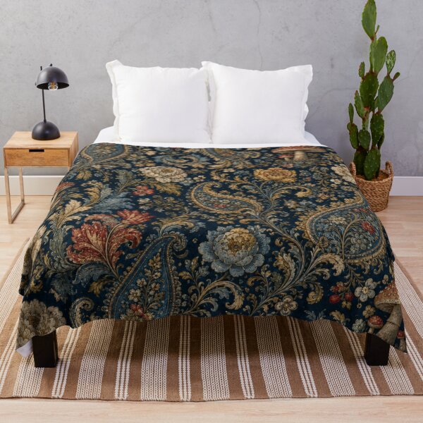 Item preview, Paisley, Flemish Florals, Tapestry Art designed and sold by DrewRomeoCo.