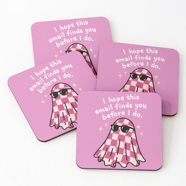 Item preview, I hope this email finds you before I do (pink) designed and sold by pizzafairy.