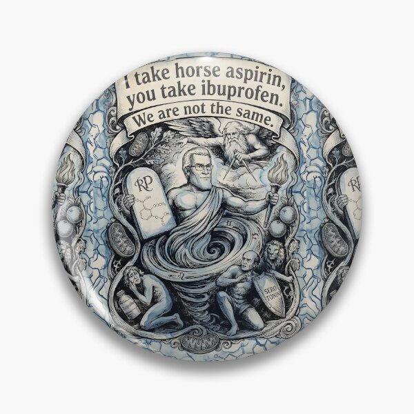 Item preview, The Apotheosis of Ray Peat (Methylene Blue Wash) designed and sold by FernhorenFits.