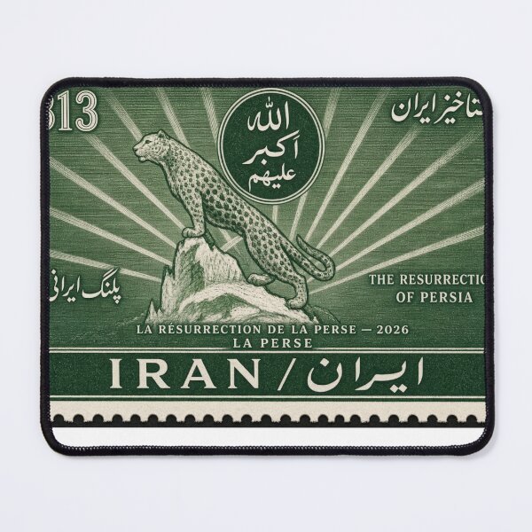 Item preview, Wildcat Iran Stamp Series 313 #21 designed and sold by éléphant noir.