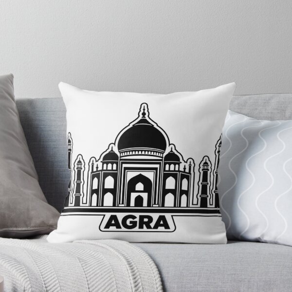 Item preview, Agra Taj Mahal Landmark Silhouette Souvenir Design designed and sold by Kenzie & Co.