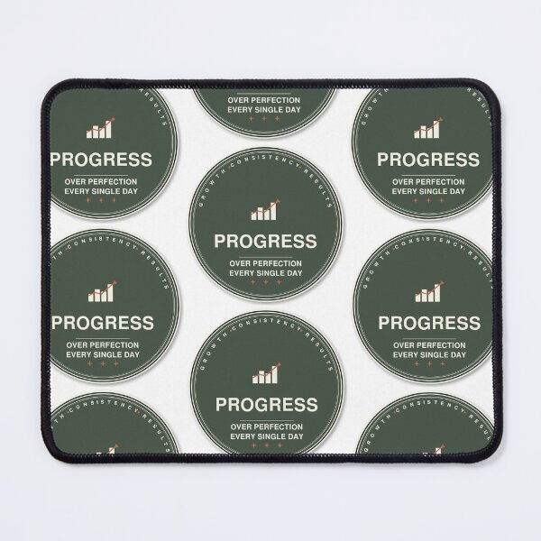 Item preview, Progress Over Perfection Sticker | Sage Green Terracotta Boho Pin designed and sold by mryan78.