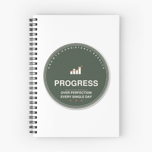 Item preview, Progress Over Perfection Sticker | Sage Green Terracotta Boho Pin designed and sold by mryan78.