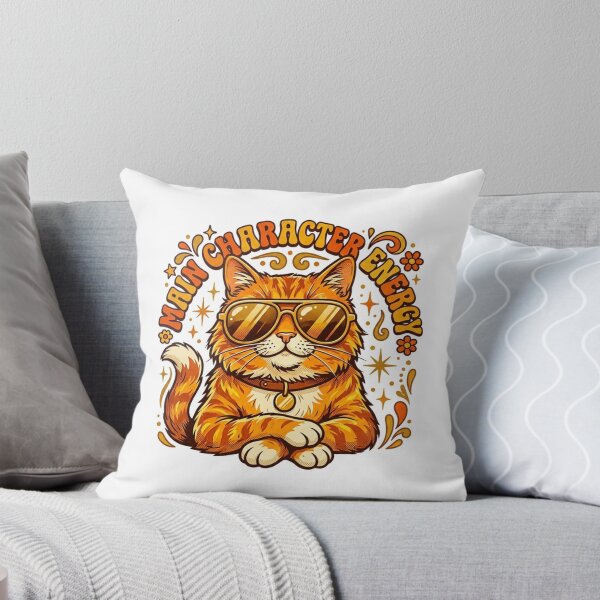 Item preview, Main Character Energy Cool Cat designed and sold by Sanan Israyilli.