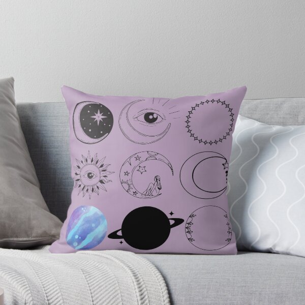 Item preview, ⁠Celestial Witchy Moon Sun Planets Sticker Pack⁠ designed and sold by VibeDistrictLab.