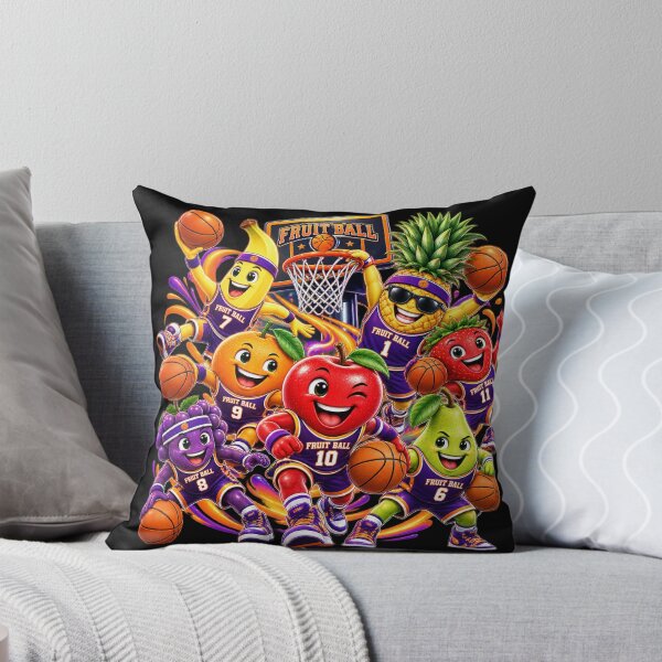 Item preview, Fruit Basketball Team – Fun Sports Squad designed and sold by TroviTutto.