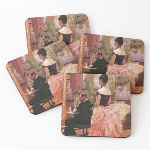 Item preview, Portrait of Charles de Meixmoron and Madame Meixmoron designed and sold by tomorrowsart.