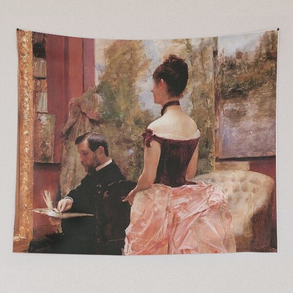 Item preview, Portrait of Charles de Meixmoron and Madame Meixmoron designed and sold by tomorrowsart.