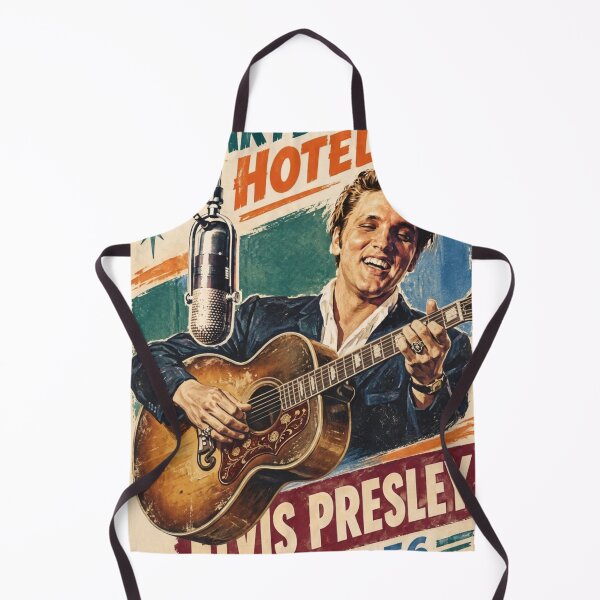 Item preview, Elvis Presley Heartbreak Hotel 1956 Vintage Retro Poster designed and sold by ElvisVintagePosters.