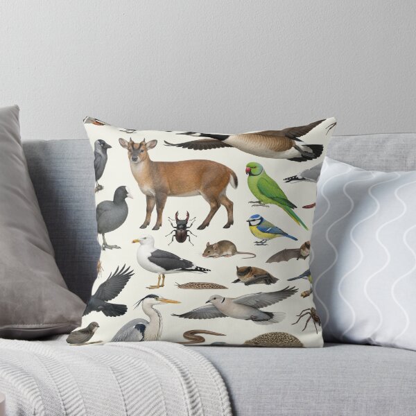 Item preview, Urban Animals of the British Isles Retro Identification Chart designed and sold by kakarikihill.