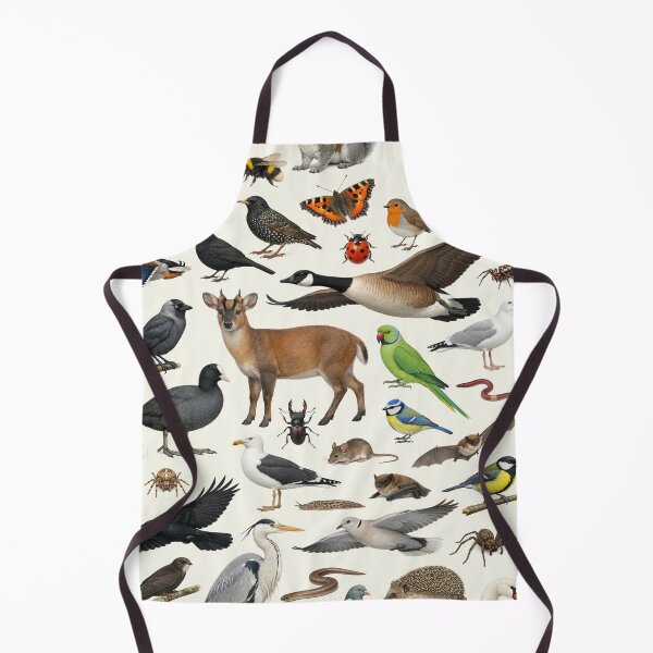 Item preview, Urban Animals of the British Isles Retro Identification Chart designed and sold by kakarikihill.